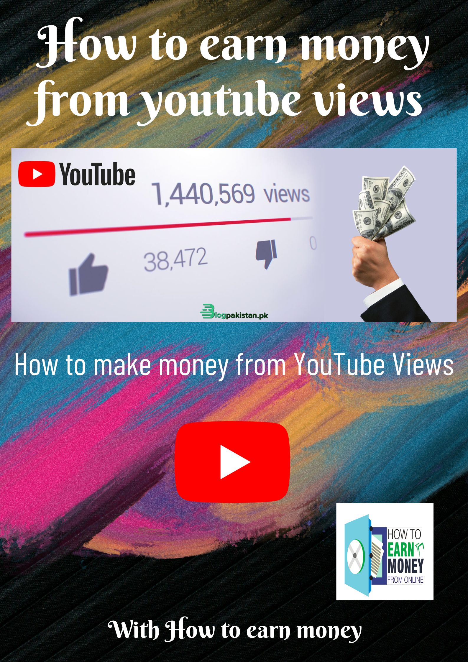 How to make money from YouTube Views  